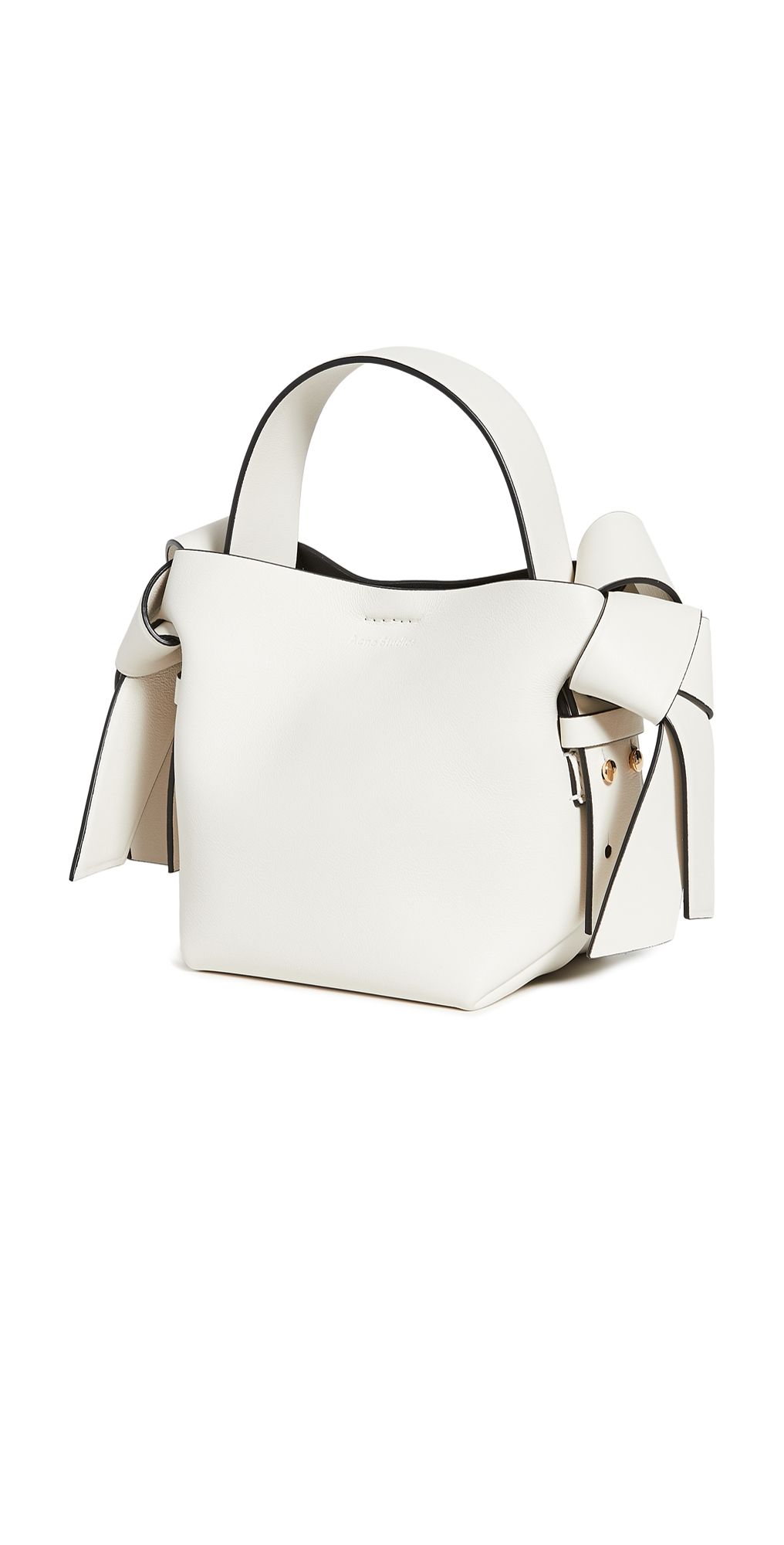 Acne Studios Musubi Micro Bag White/Black One Size