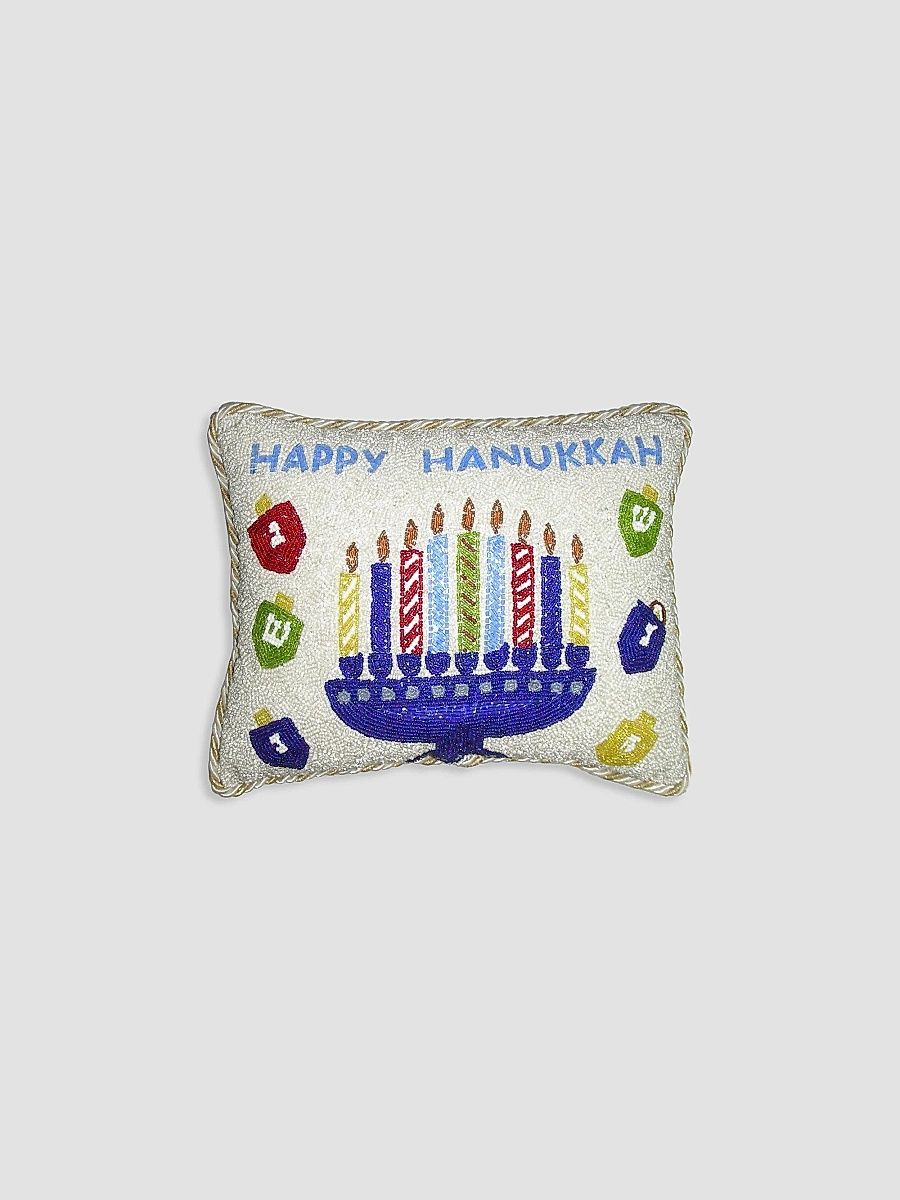 Holiday 2021 Menorah Pillow
