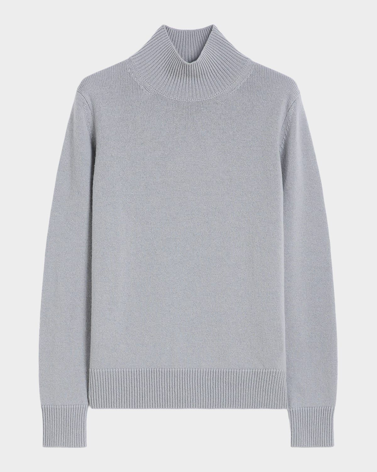 Fragola Wool-Cashmere Mock-Neck Sweater