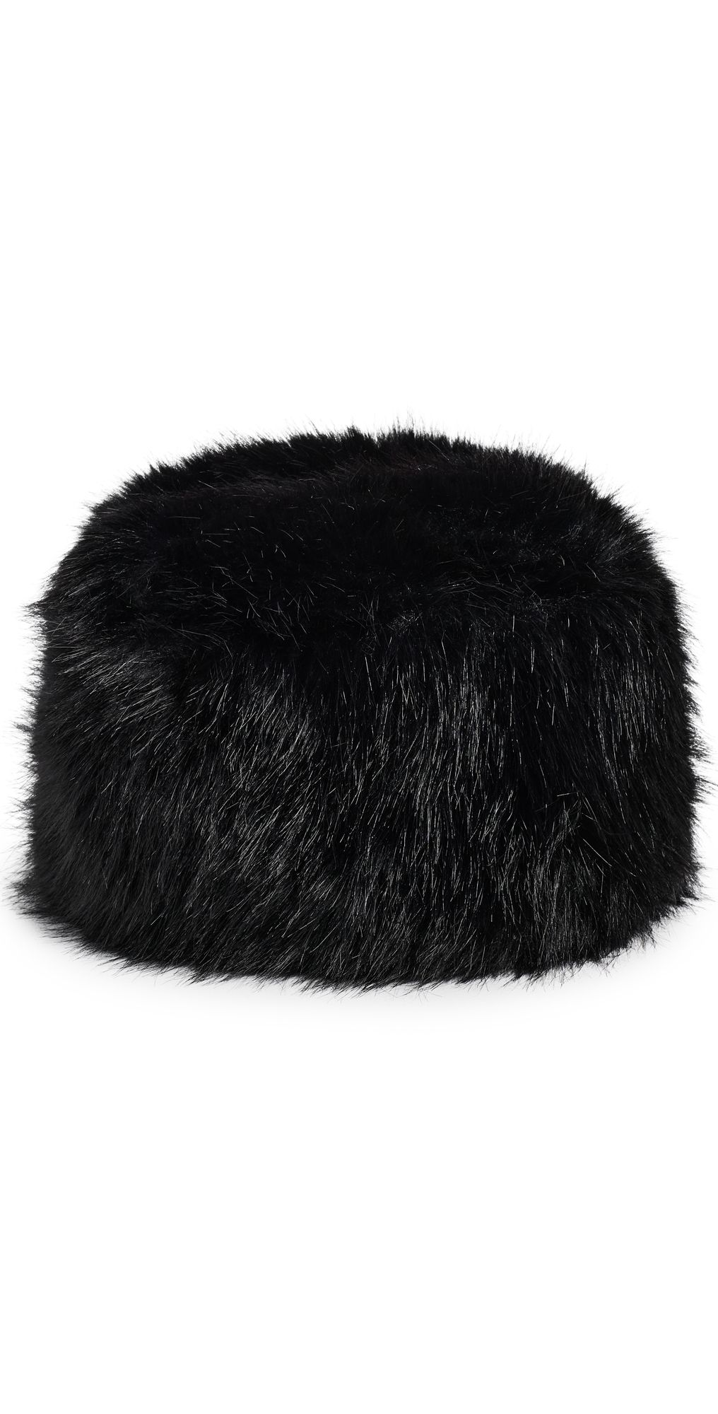 Apparis Margot Sable Pillbox Hat Noir One Size