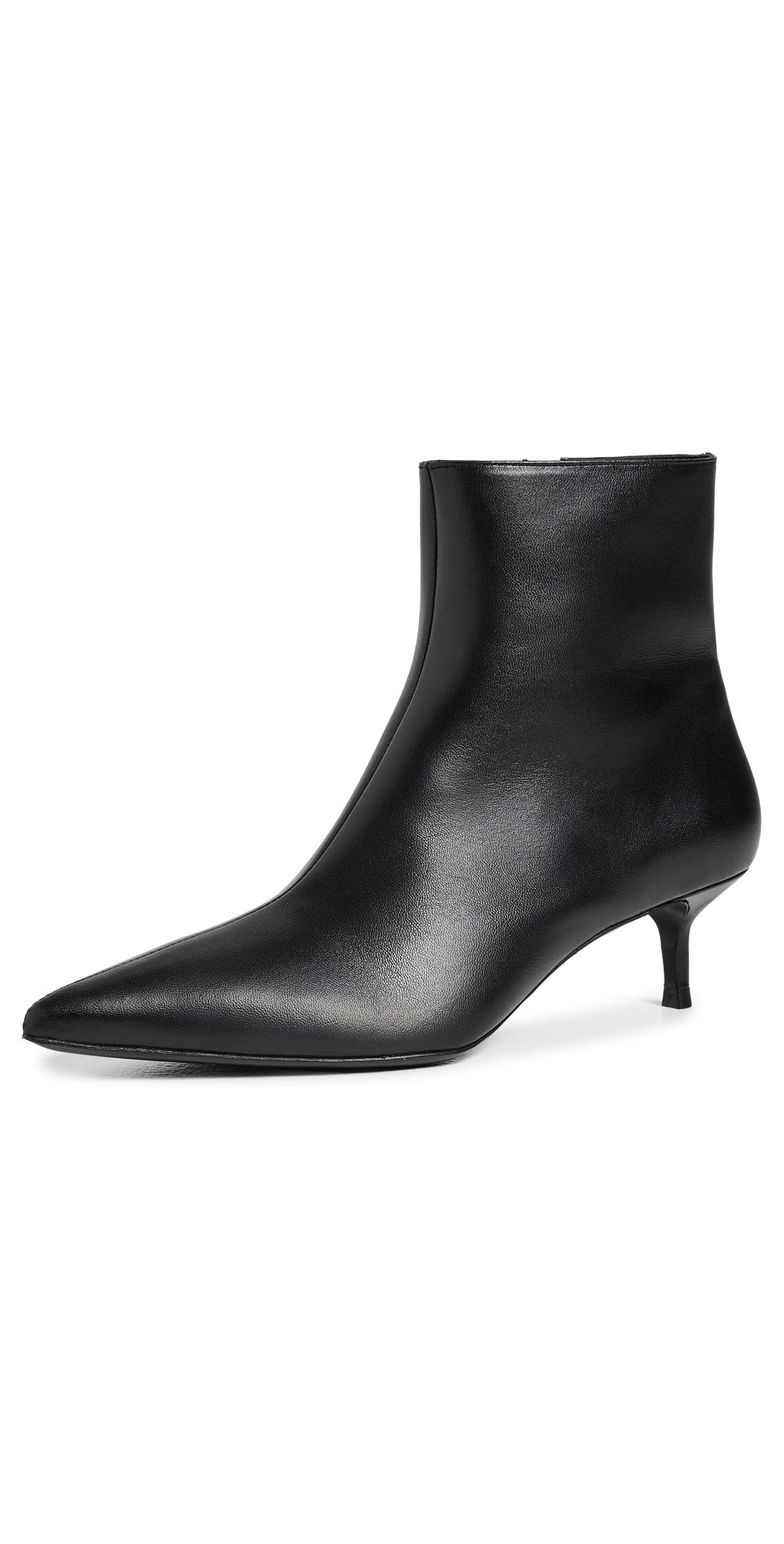 STAUD Sebastian Kitten Heel Ankle Boots Black 41