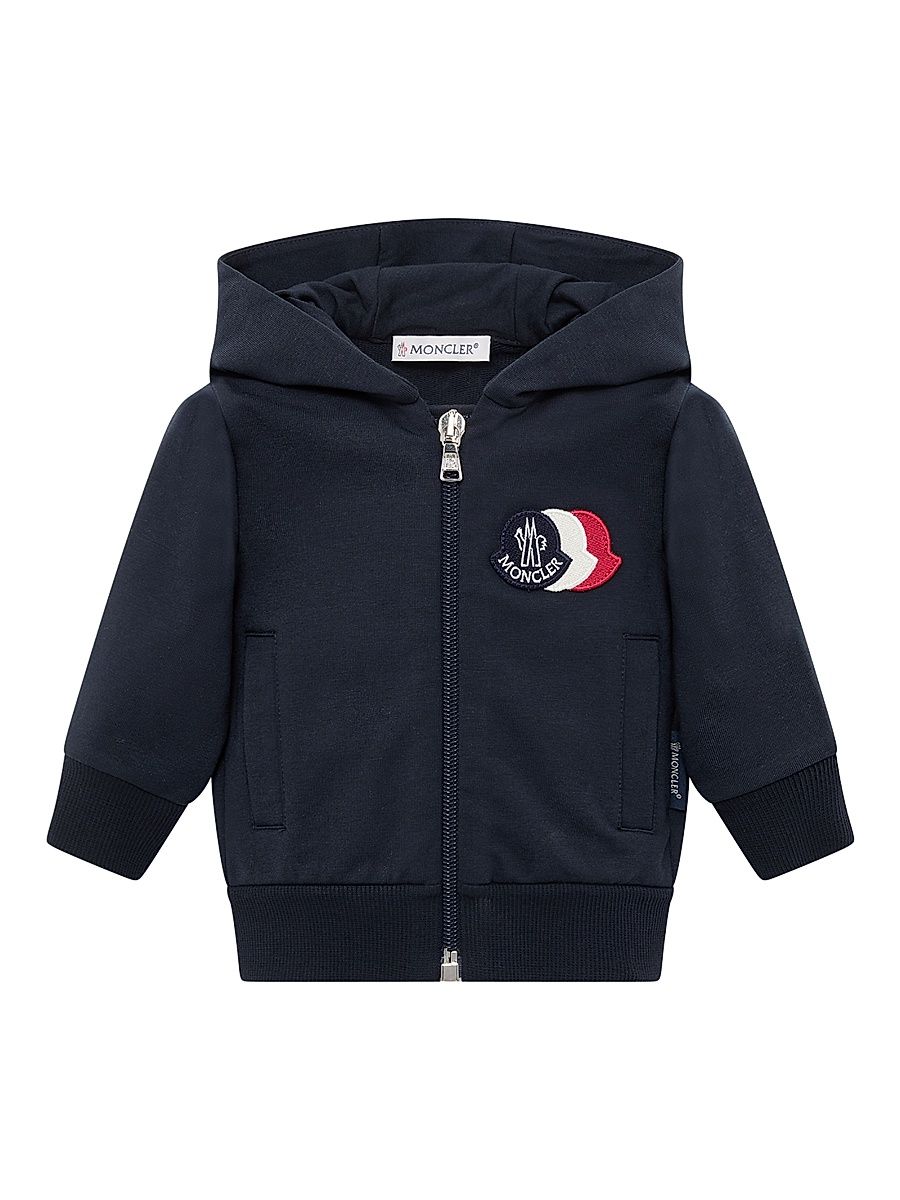 Baby Boy's & Little Boy's Hoodie in Cotton - Navy Blue - Size 3