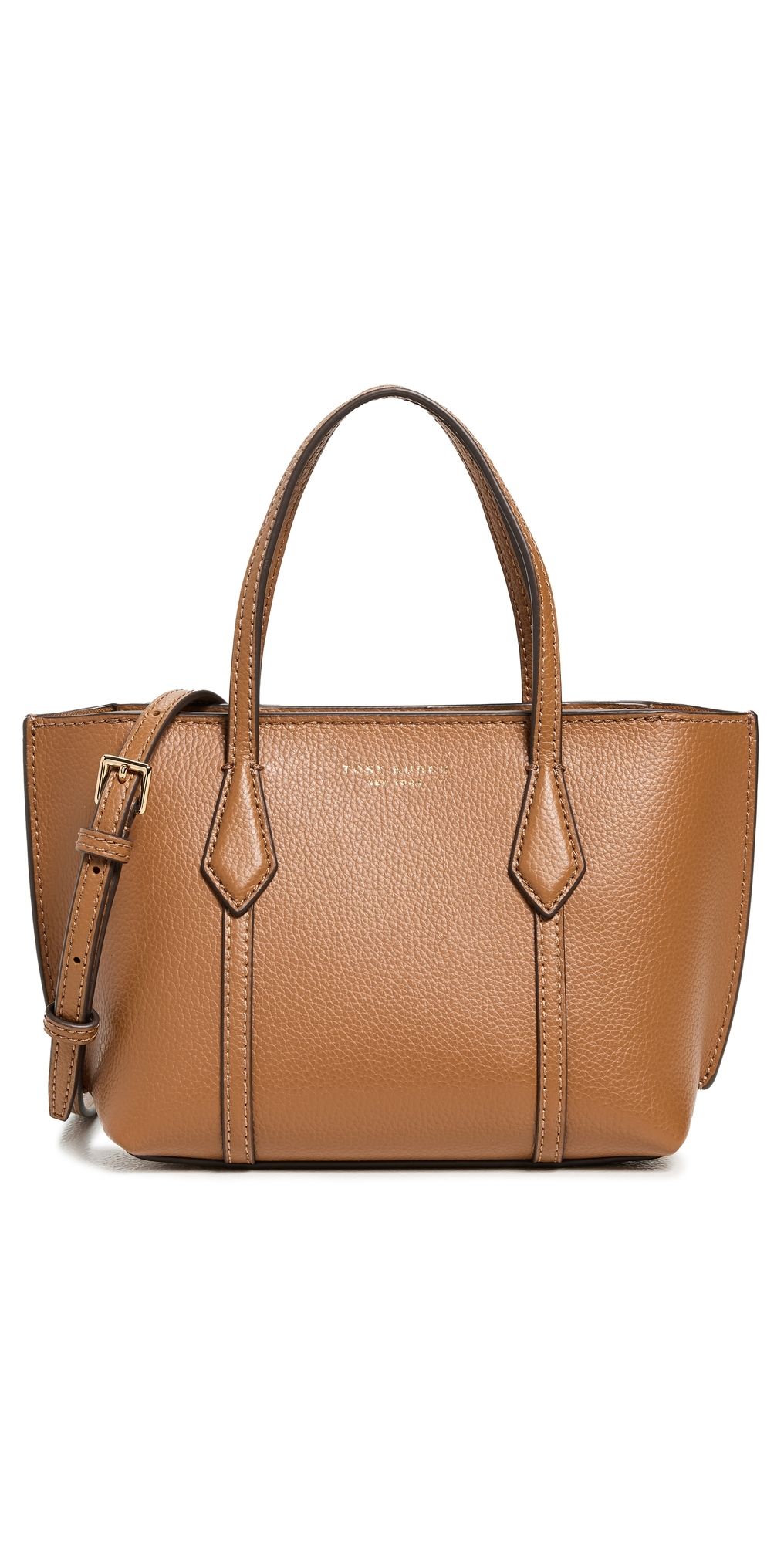 Tory Burch Perry Mini Tote Autumn Brown One Size