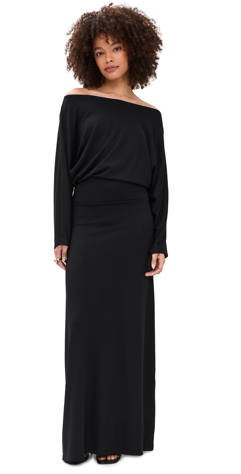 RIPLEY RADER Jersey Cool Girl Dress Black L