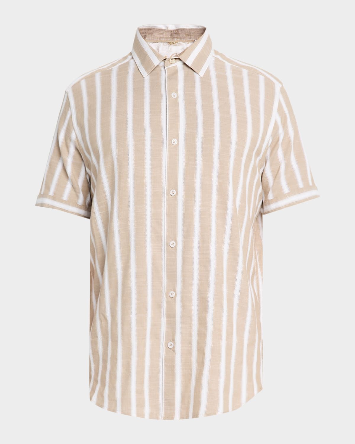 Men & apos;s Preston Stripe Short-Sleeve Shirt