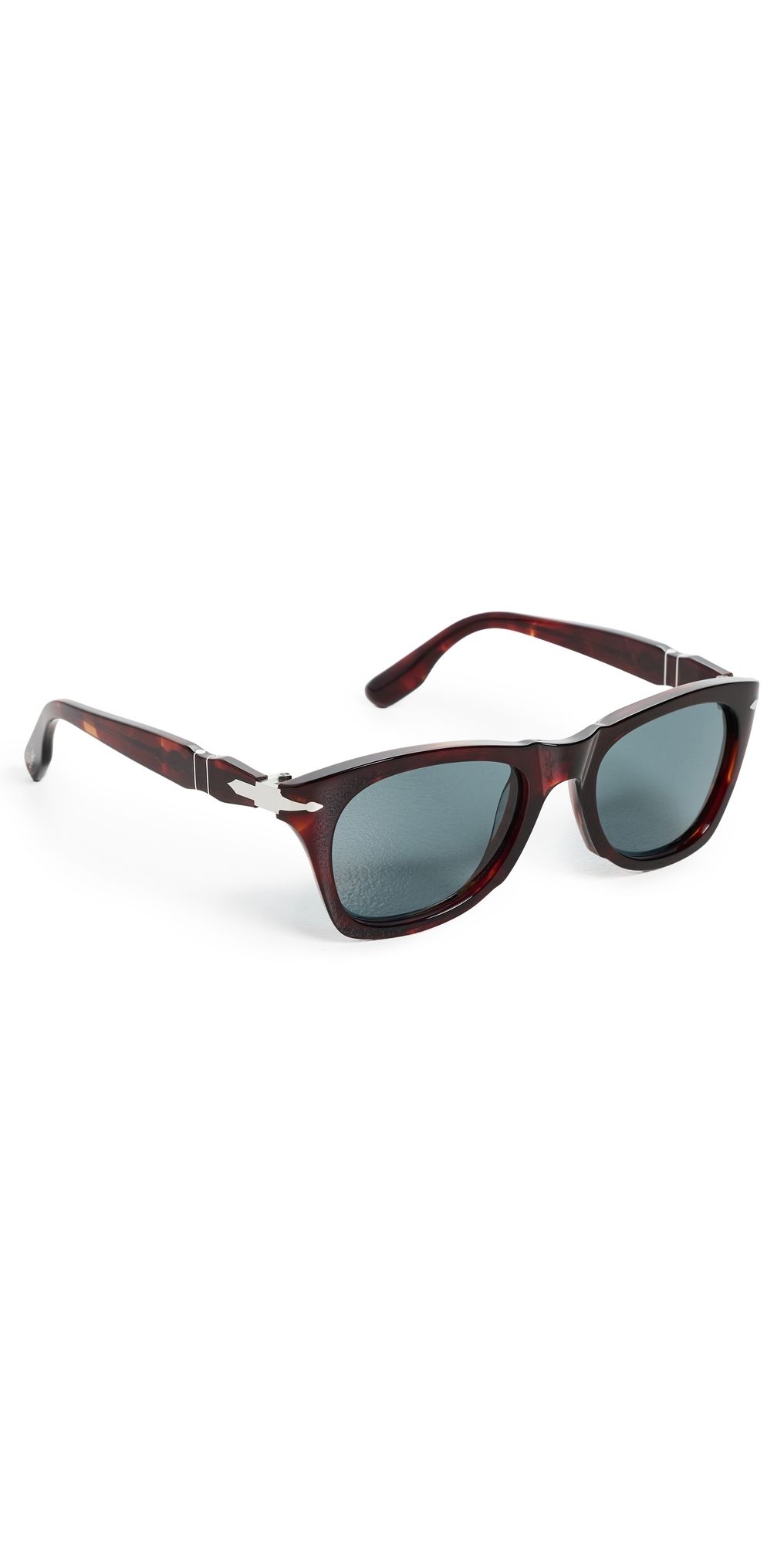 Persol 0PO8001S Sunglasses Transparent Brn Red Havana/Blue One Size