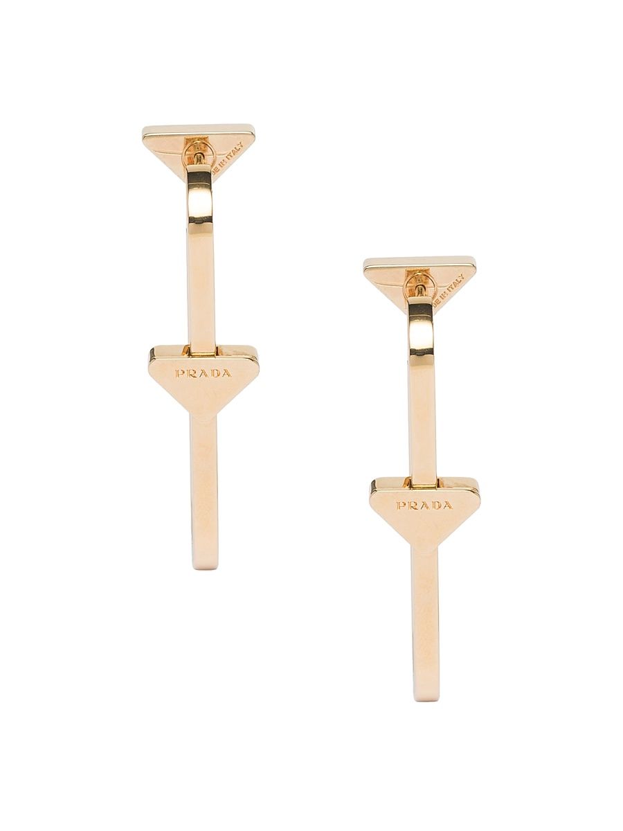 Women's Metal Earrings - Gold