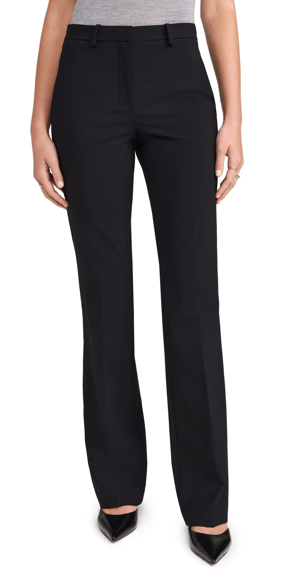 Theory Slim Trousers Black 8