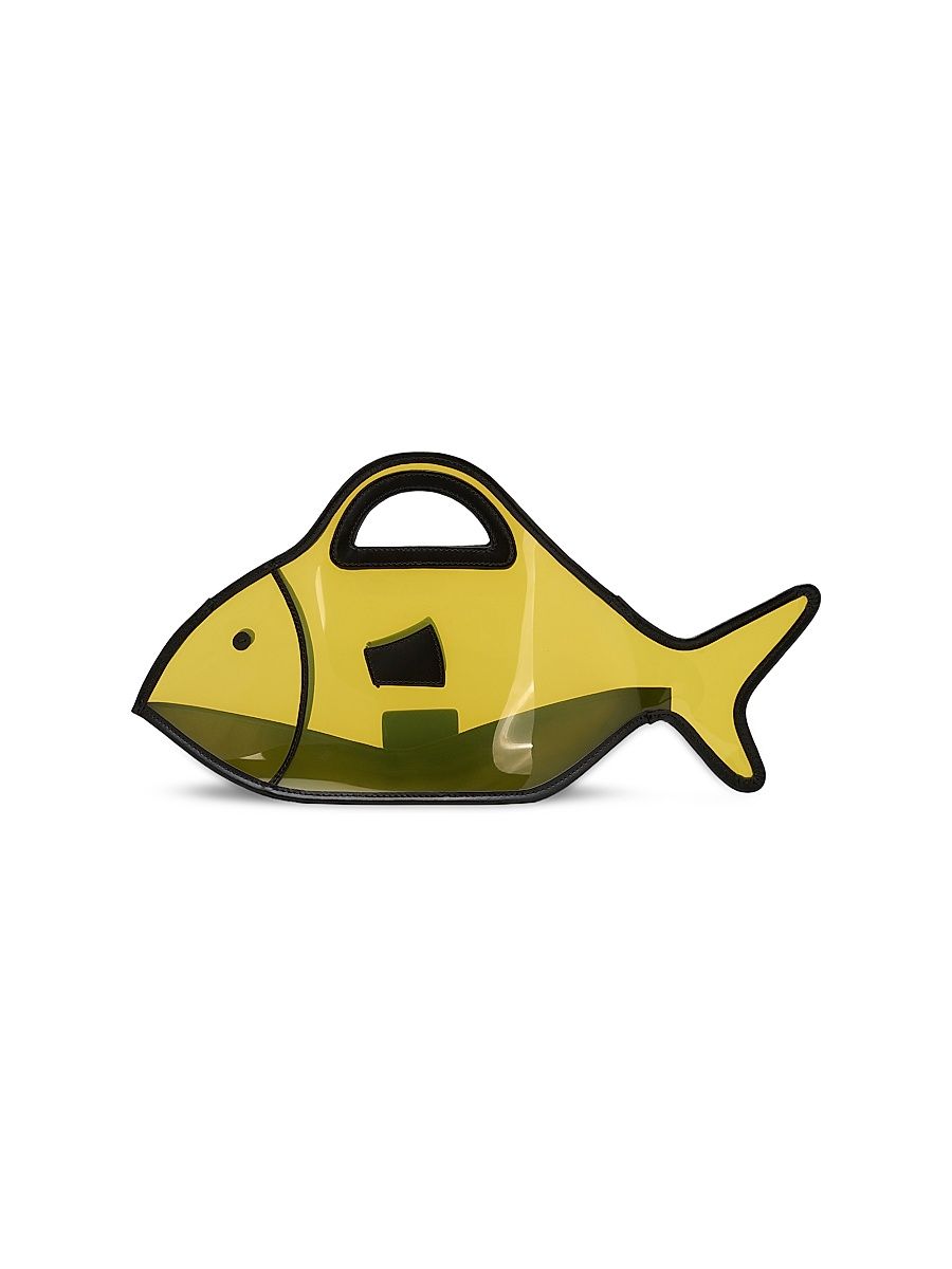 Women's Cleo Fish Top Handle Bag - Citron