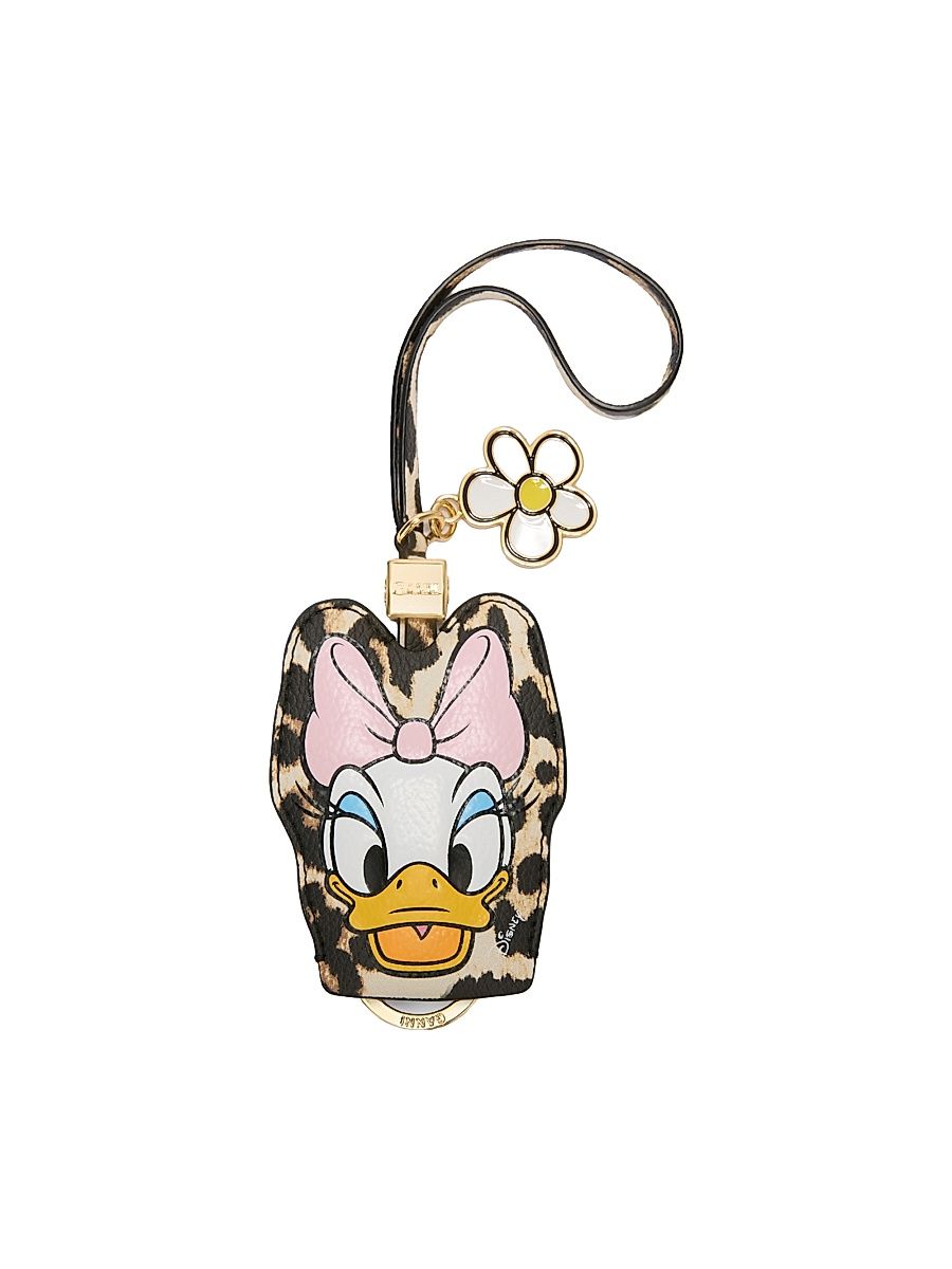 Women's Ganni x Disney Printed Charm Key Chain - Almond Milk