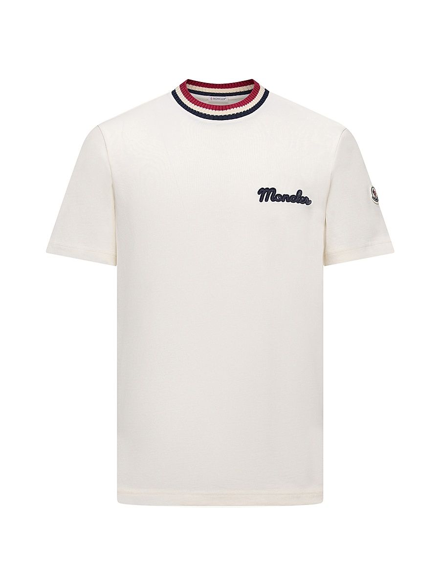 Men's Crew-Neck in Cotton - White - Size XXL