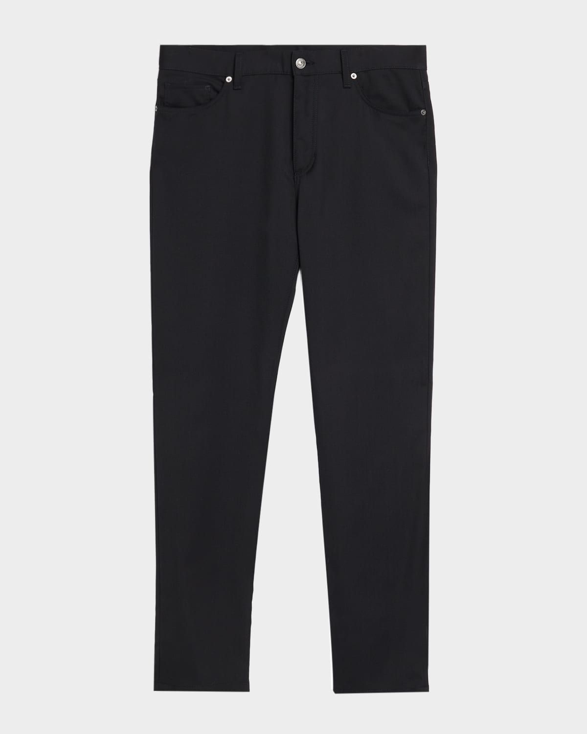 Men & apos;s Wool Slim Fit Five-Pocket Pants