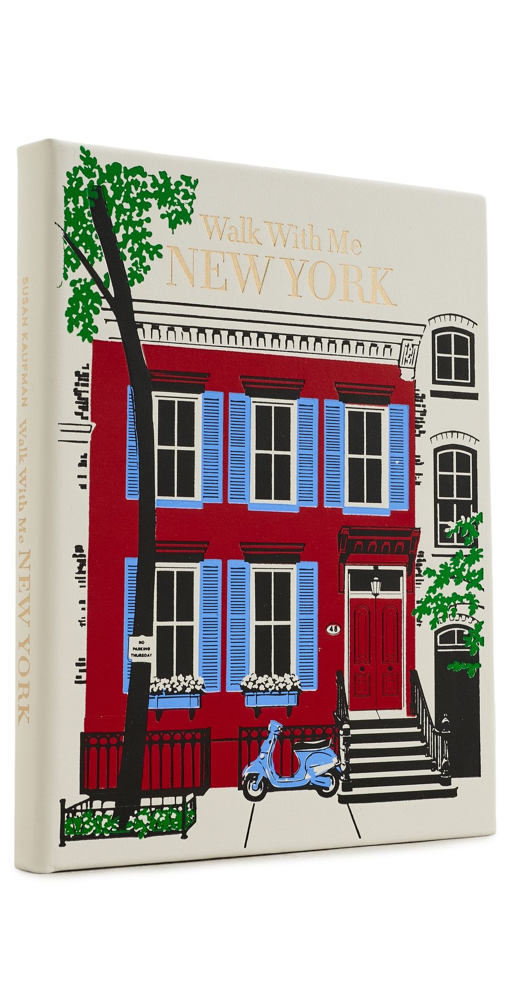 Graphic Image Walk with Me New York Book Ivory One Size