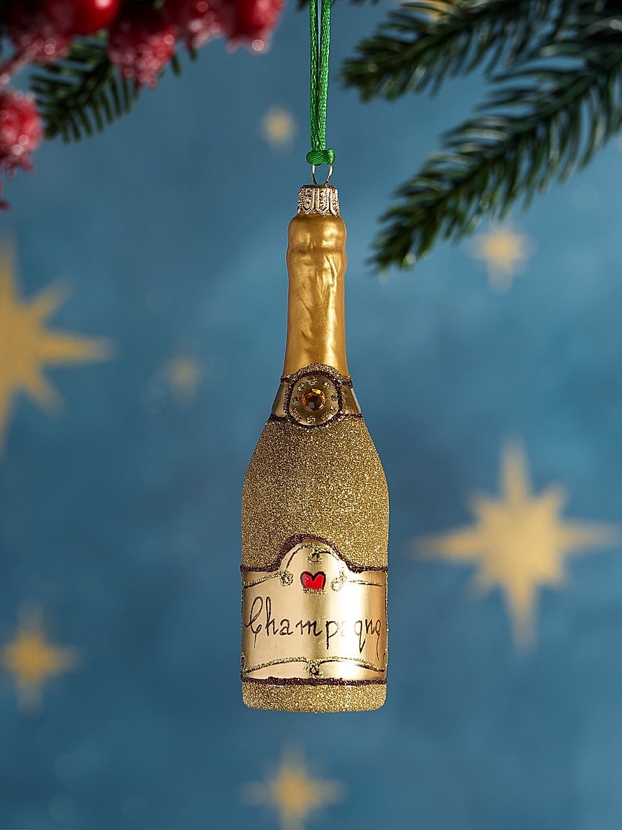 Champagne Glass Ornament