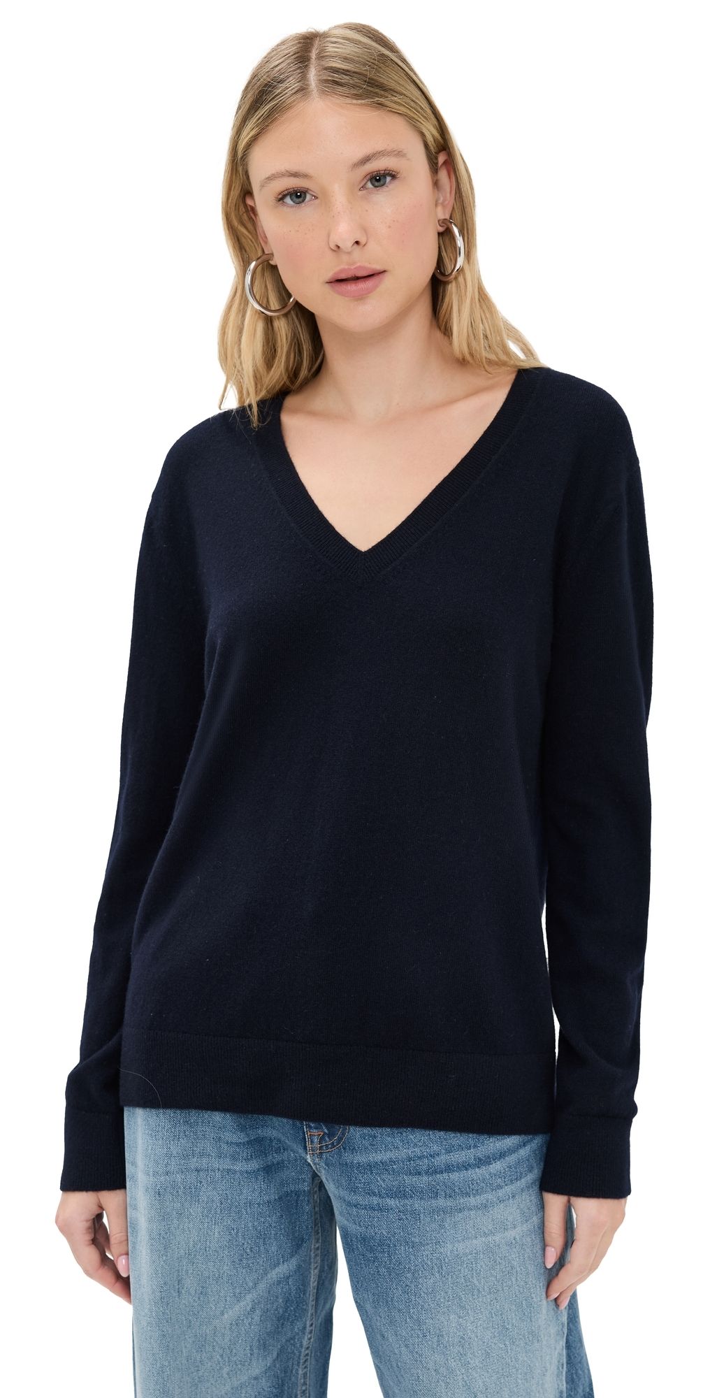 Vince Weekend V Neck Cashmere Pullover Camel XXS