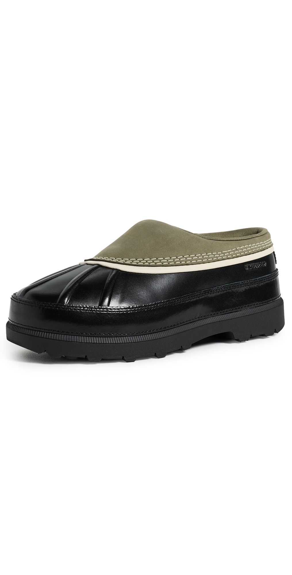 Sorel Ambler Waterproof Clogs Stone Green/Black 9