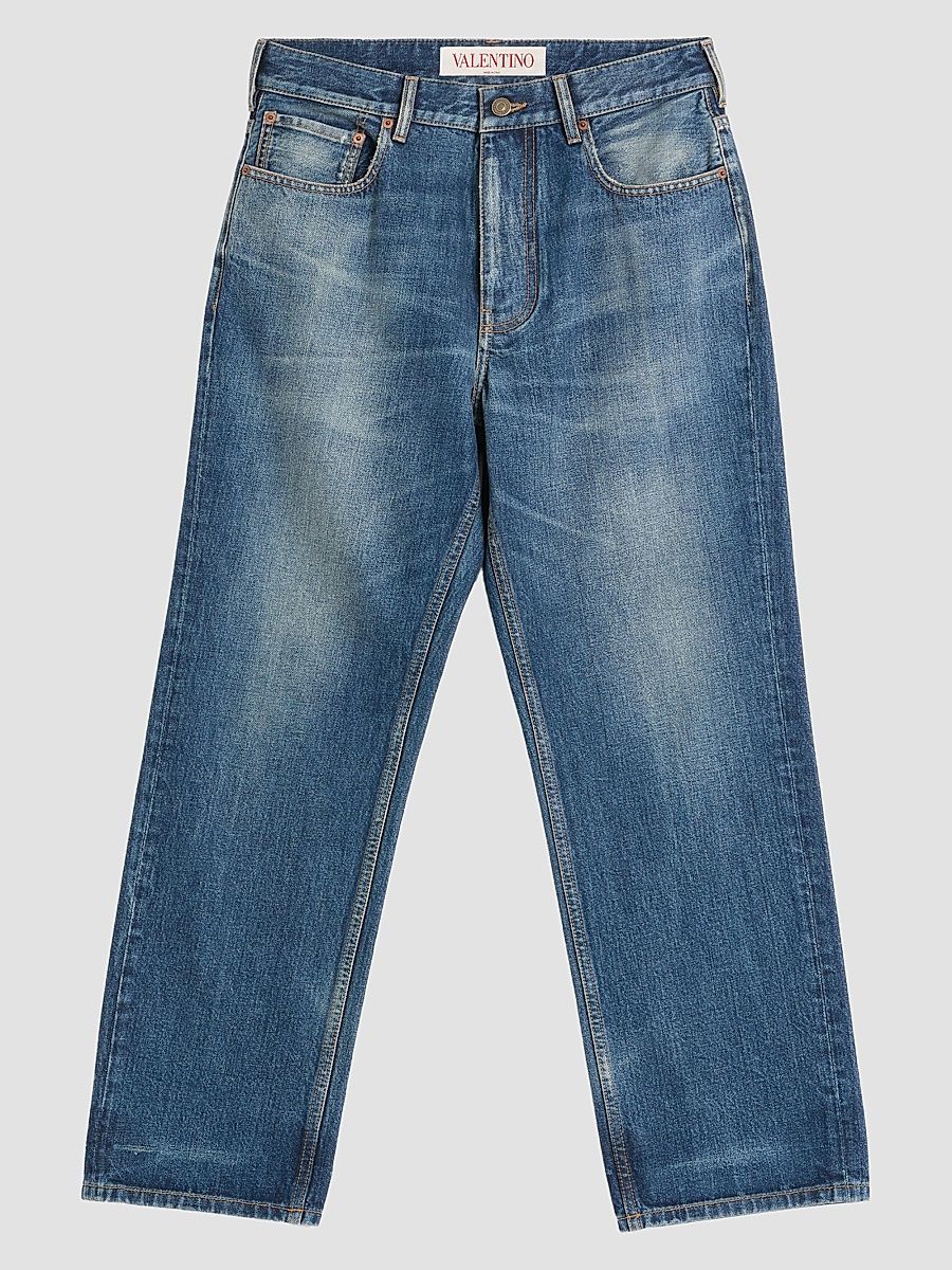 Men's Denim Jeans - Denim - Size 32