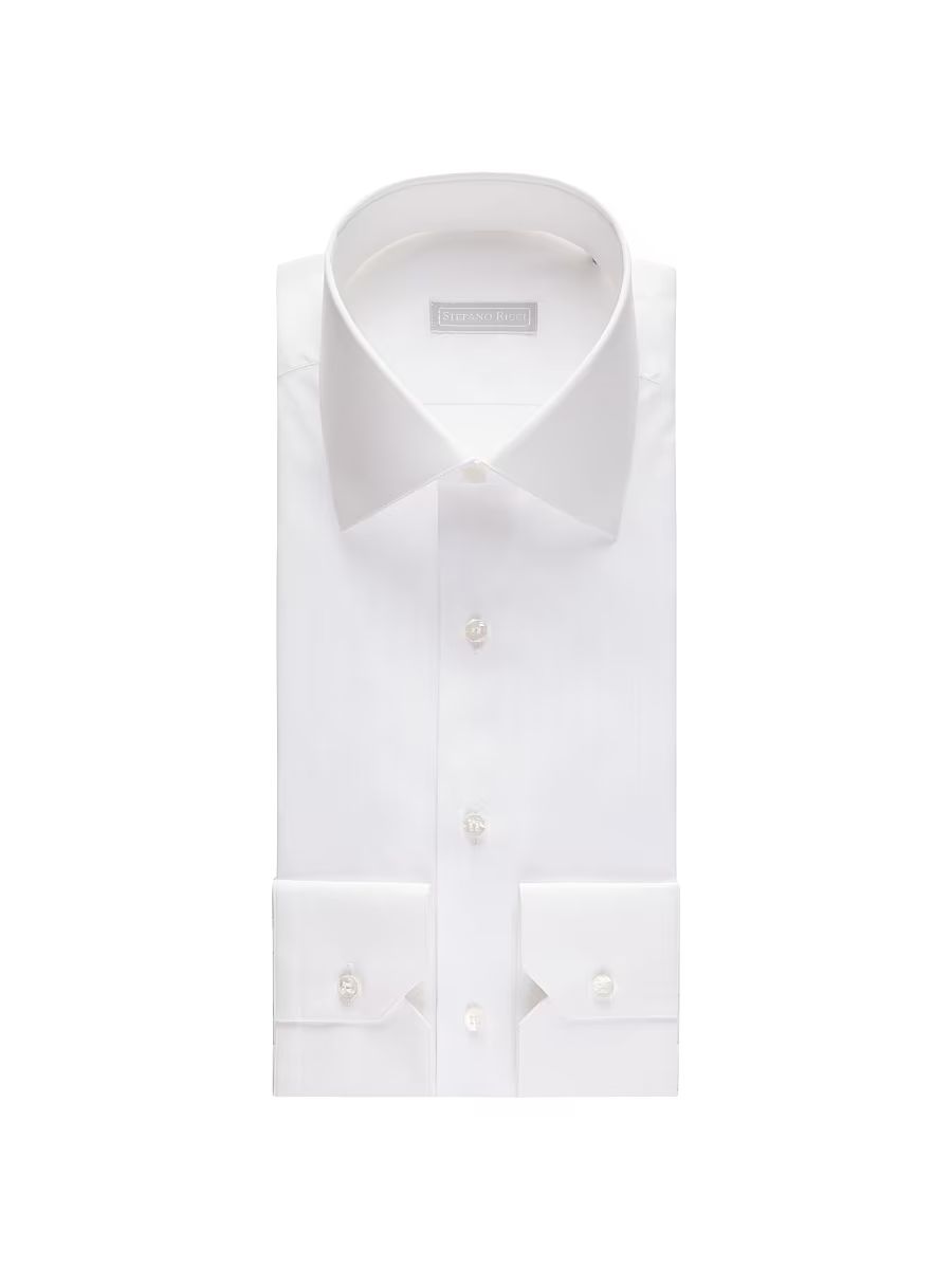 Men's Refined Classic Dress Shirt - White - Size 16.5