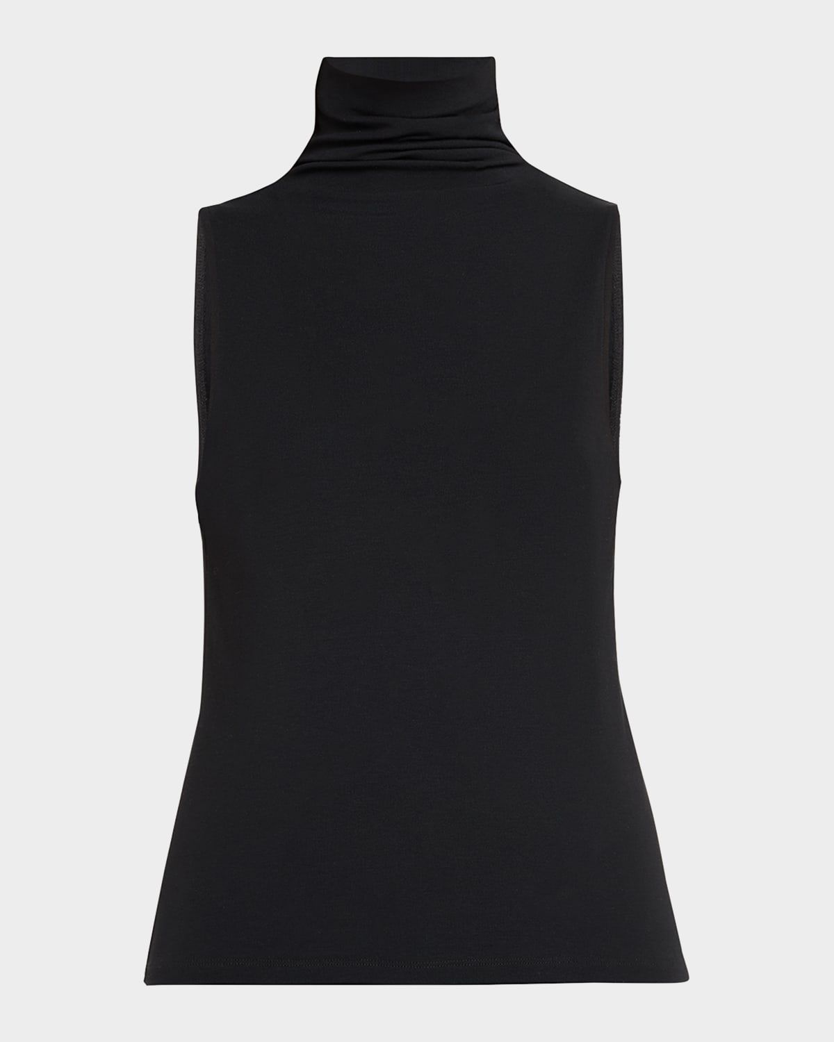 Sleeveless Turtleneck Top