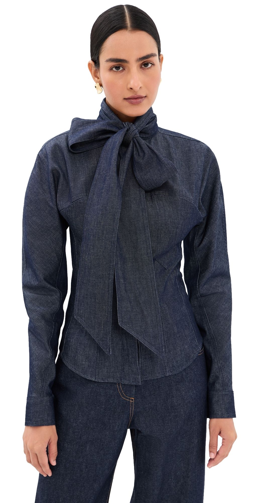 FRANÇOISE Hendrix Shirt Indigo 38