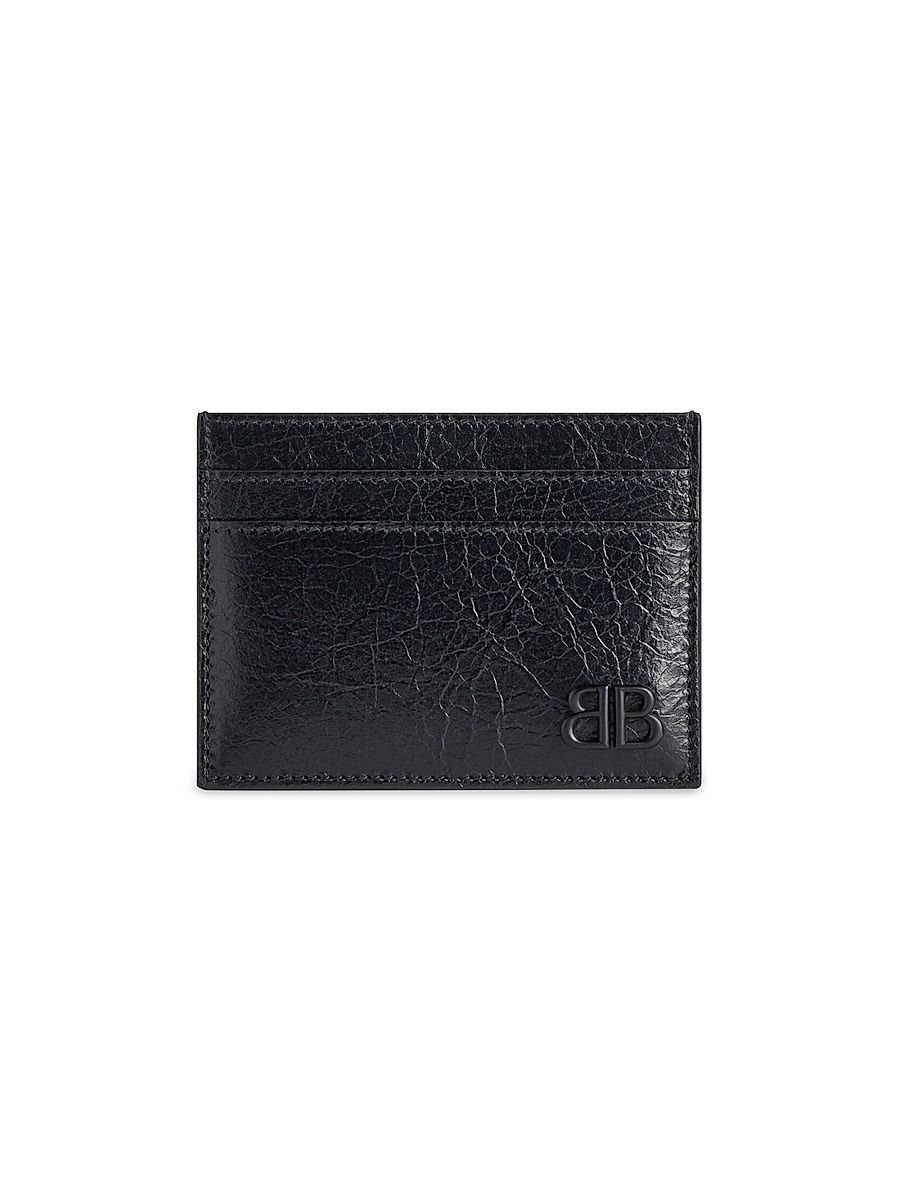 Men's Monaco Card Holder - Black