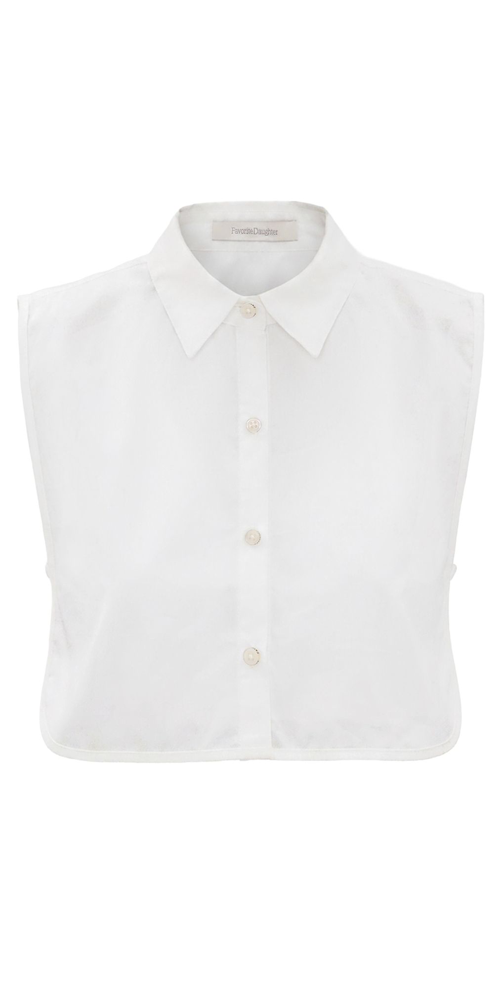 Favorite Daughter The Tuck In Collar White M/L