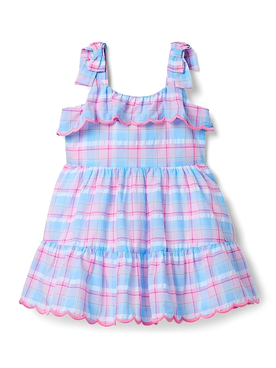 Baby Girl's, Little Girl's & Girl's Plaid Ruffle Dress - Multi Color - Size 7