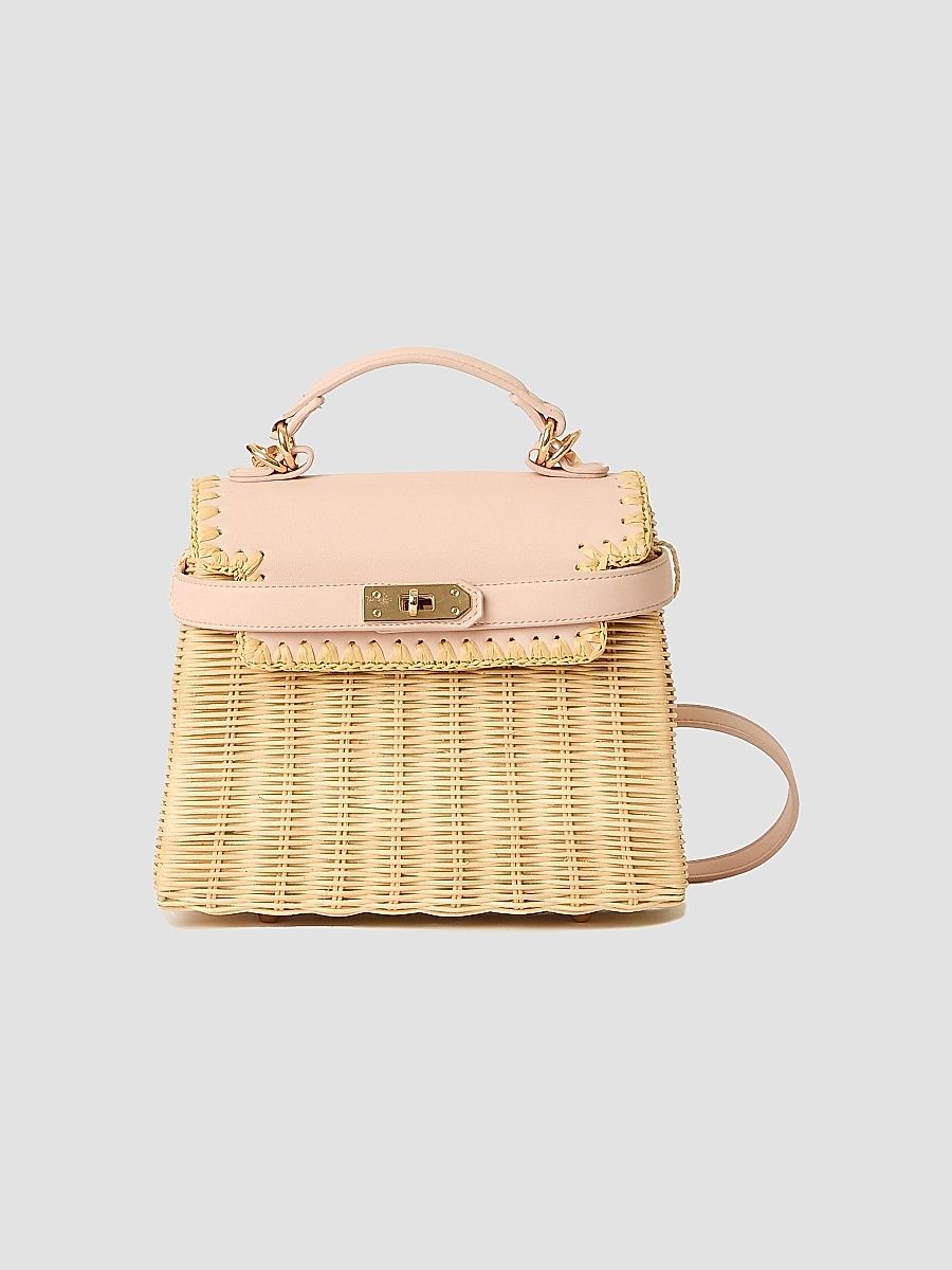 BTB Los Angeles Women's Louis Top Handle Bag - Petal Natural