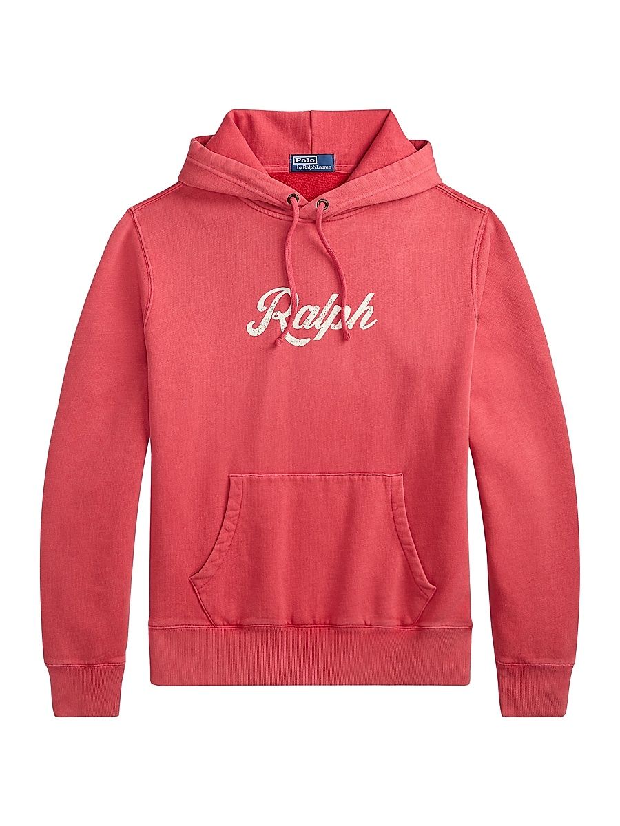 Men's Ralph Vintage Fleece Hoodie - Nantucket Red - Size XXL