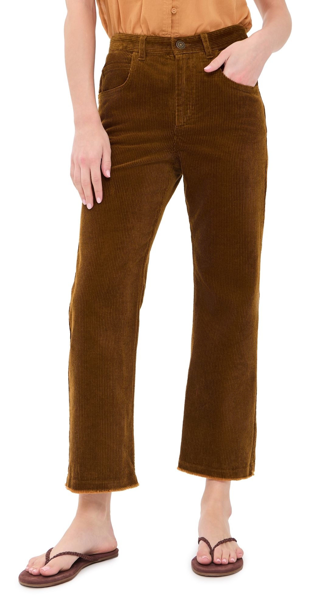 Isabel Marant Étoile Ruthie Pants Caramel 42