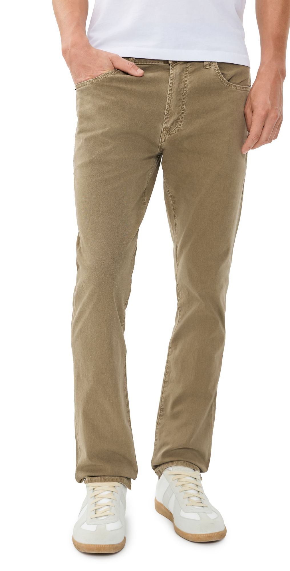 Citizens of Humanity Gage Slim Straight Jeans Dark Khaki 33