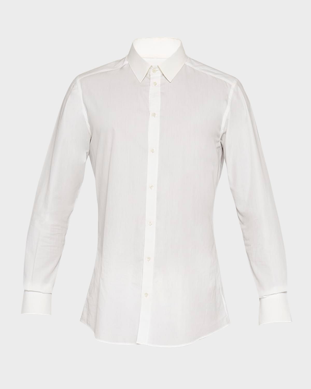 Men & apos;s Solid Dress Shirt