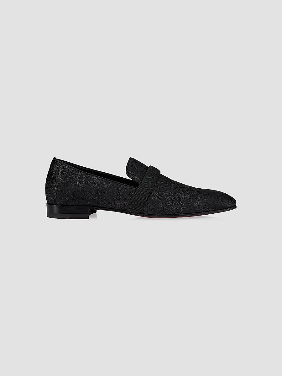 Christian Louboutin Men's Dandydeco Loafers - Black - Size 12