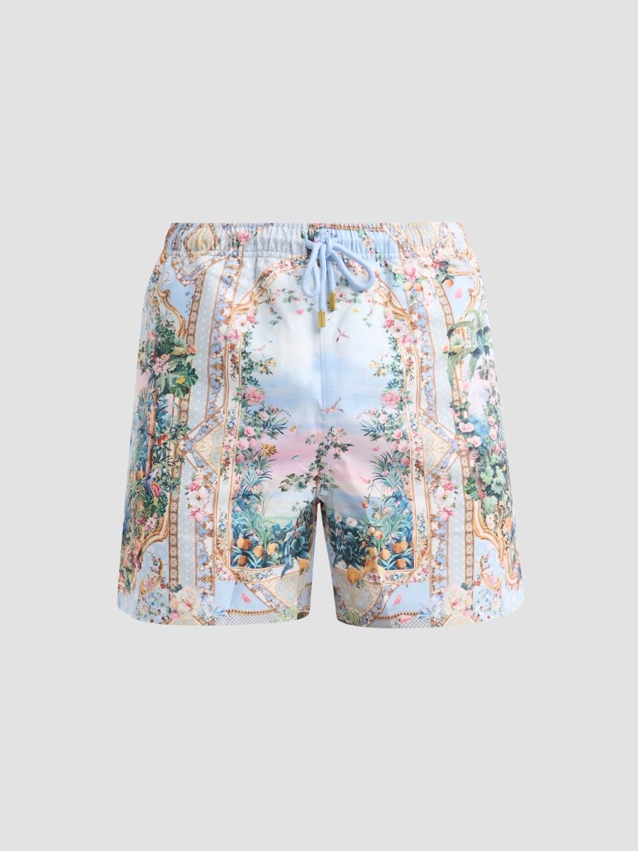 Camilla Men's Sisi Society Mid-Length Boardshorts - Sisi Society - Size Large