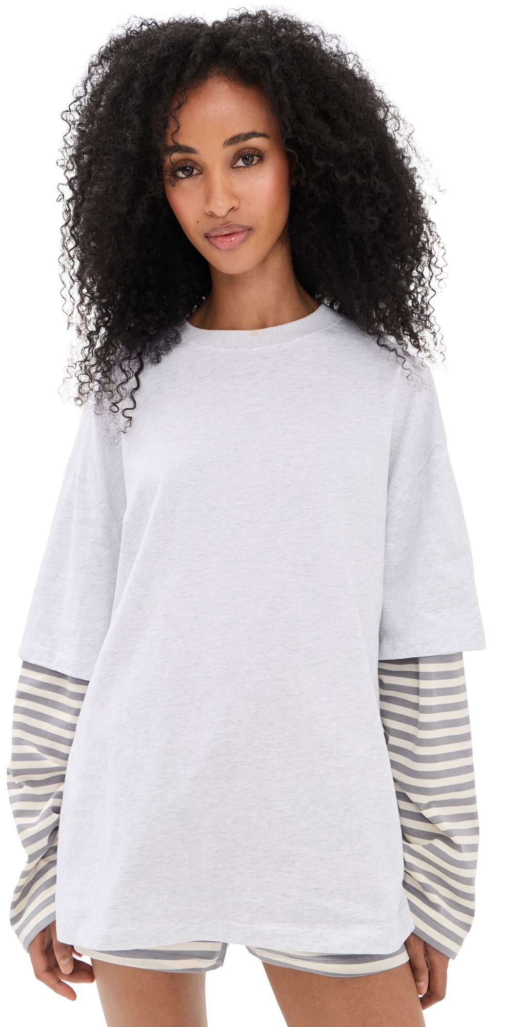 Lioness Bottega Shirt Ash Stripe XL