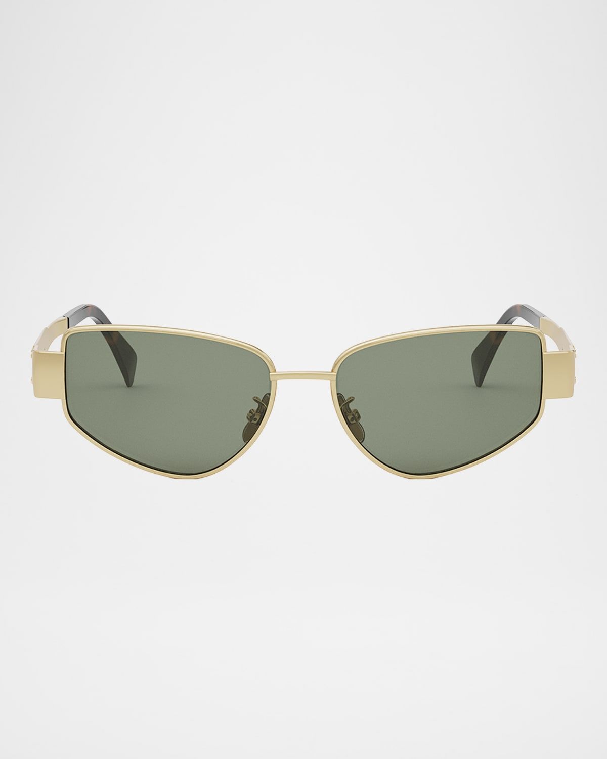 Triomphe Metal Cat Eye Sunglasses