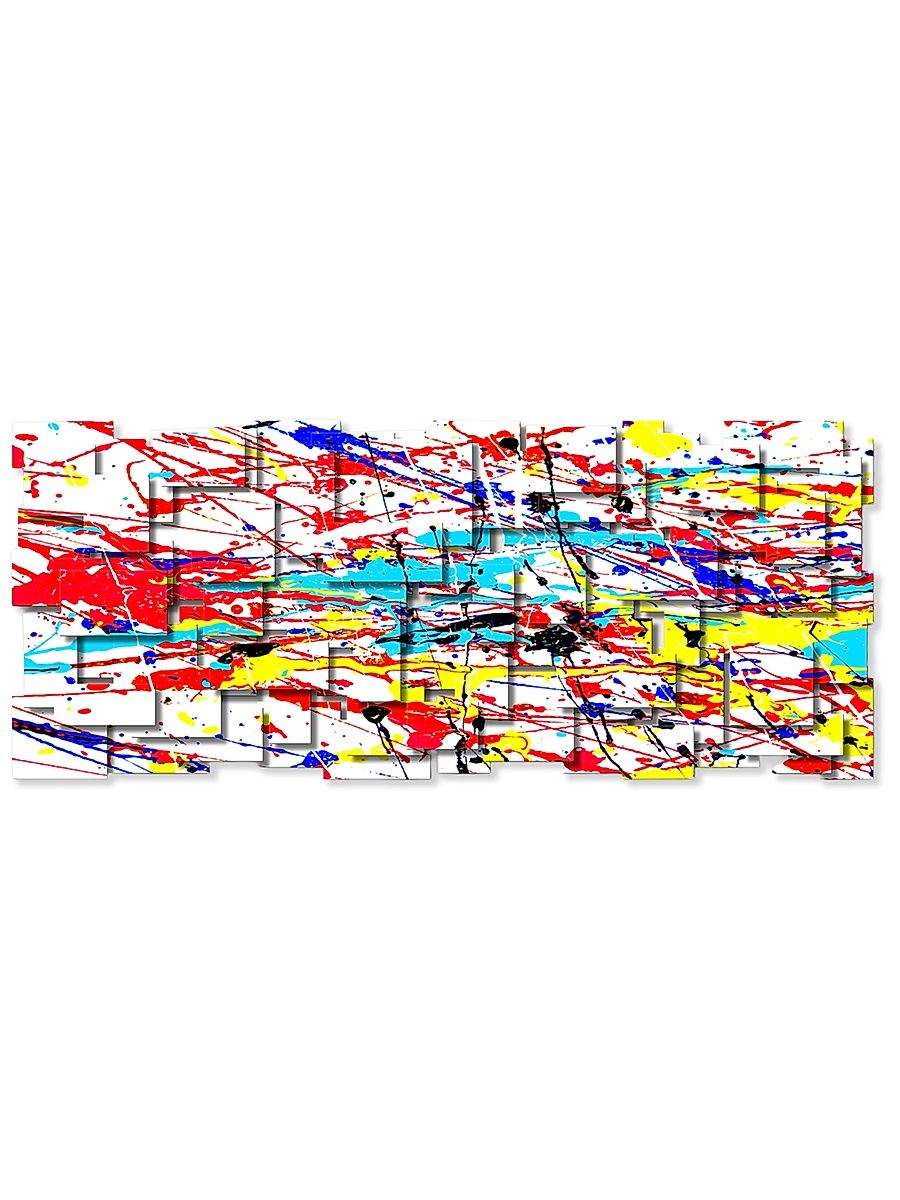 Drip Aluminum & Steel Wall Sculpture