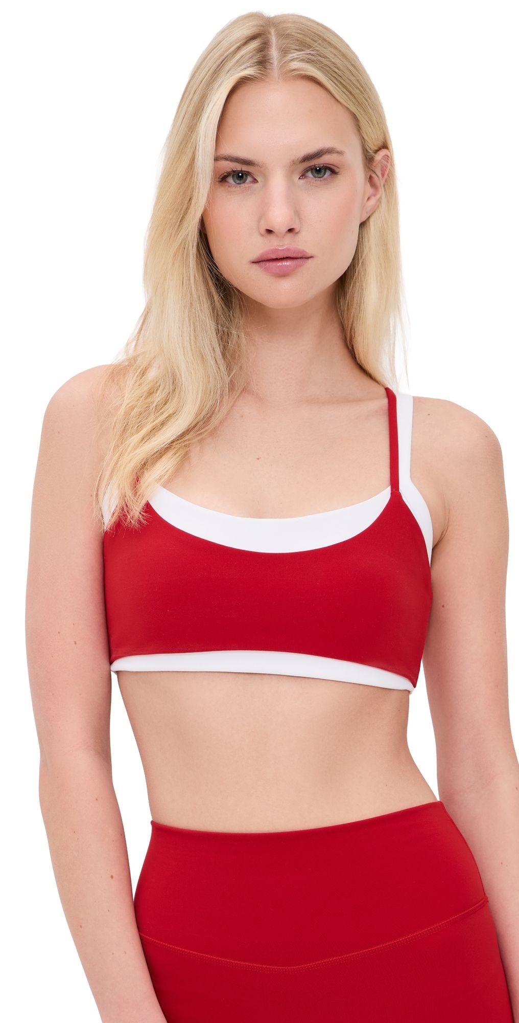 FORM Layered Bra Cherry XS