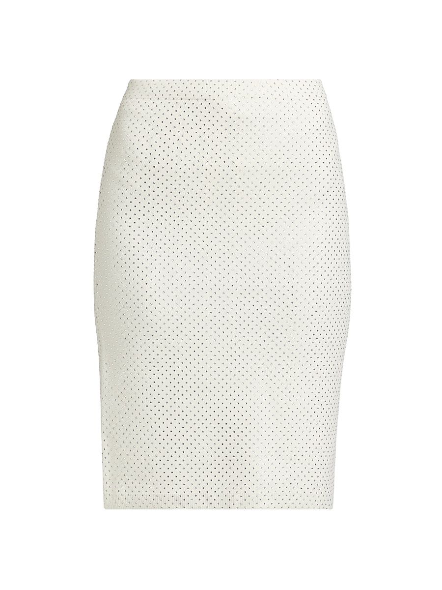 Women's Winslet Crystal-Embellished Skirt - Ivory - Size XL
