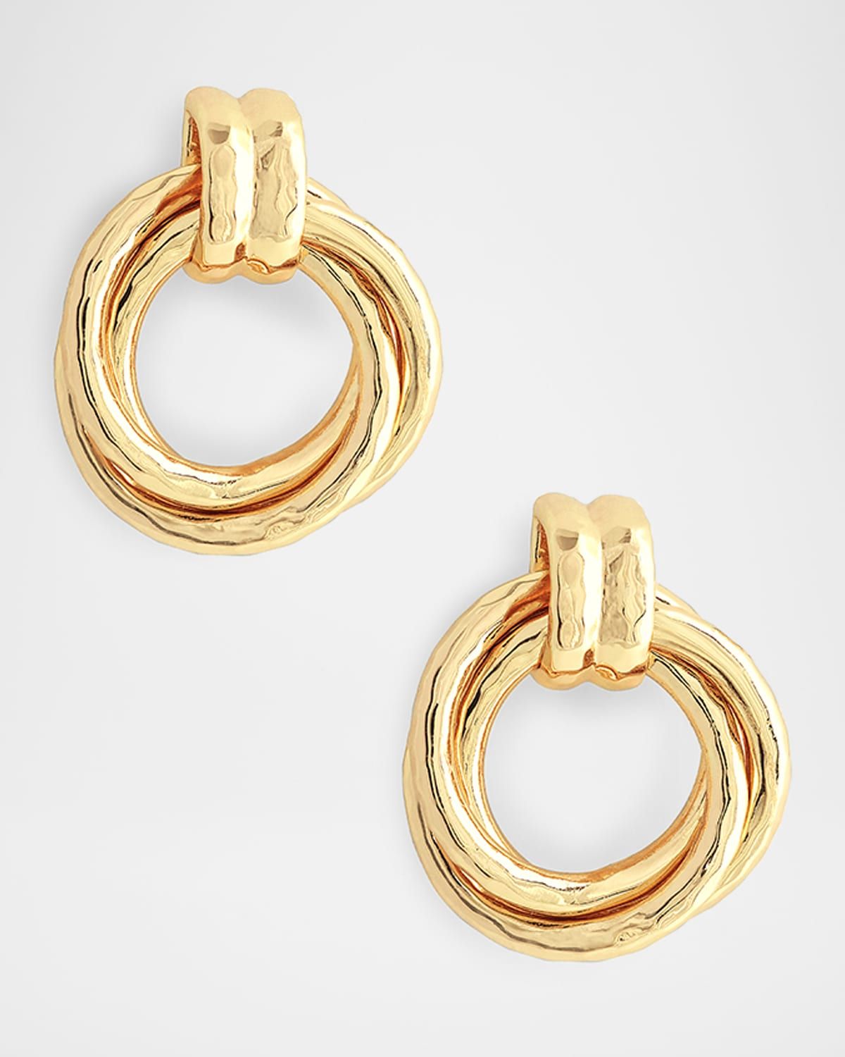 Neptune Triple Ring Earrings