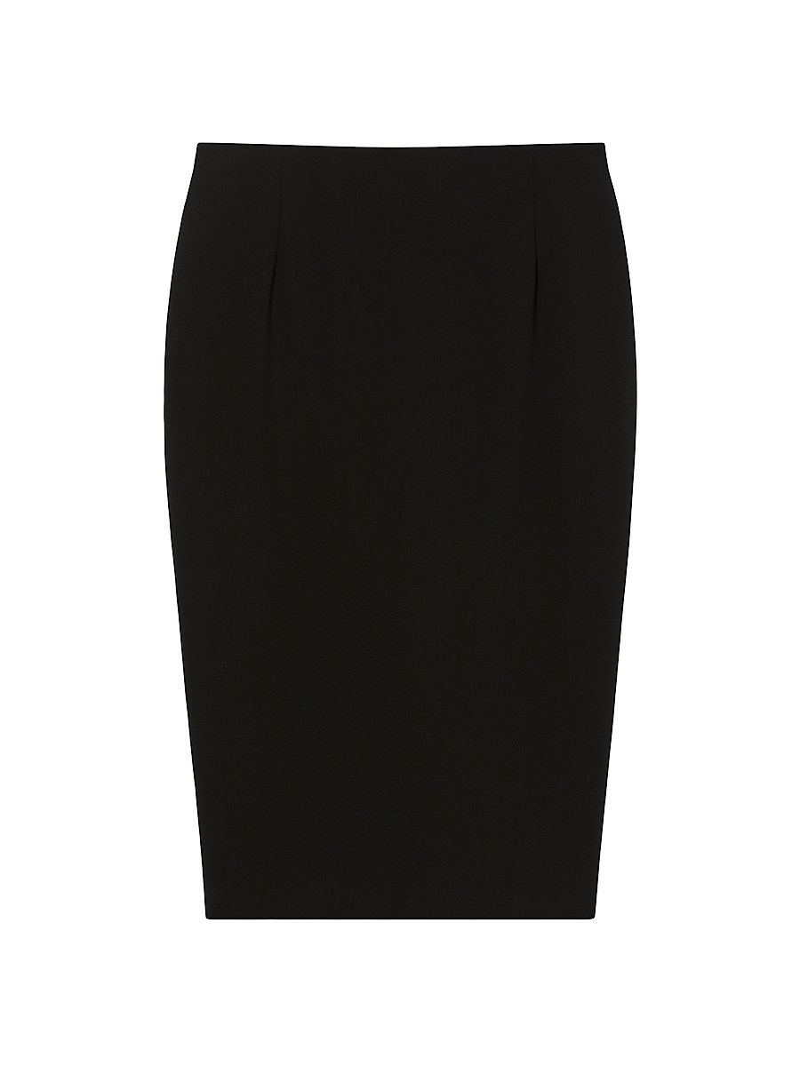 Women's Cady Pencil Skirt - Black - Size 24