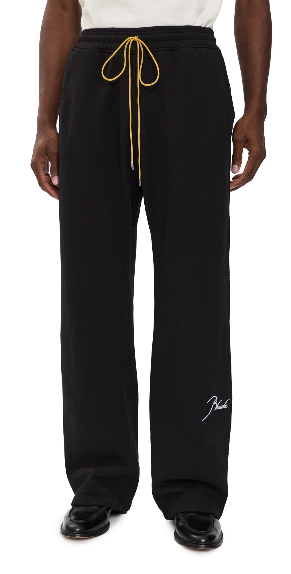 Rhude Classique Sweatpants Black / White XL