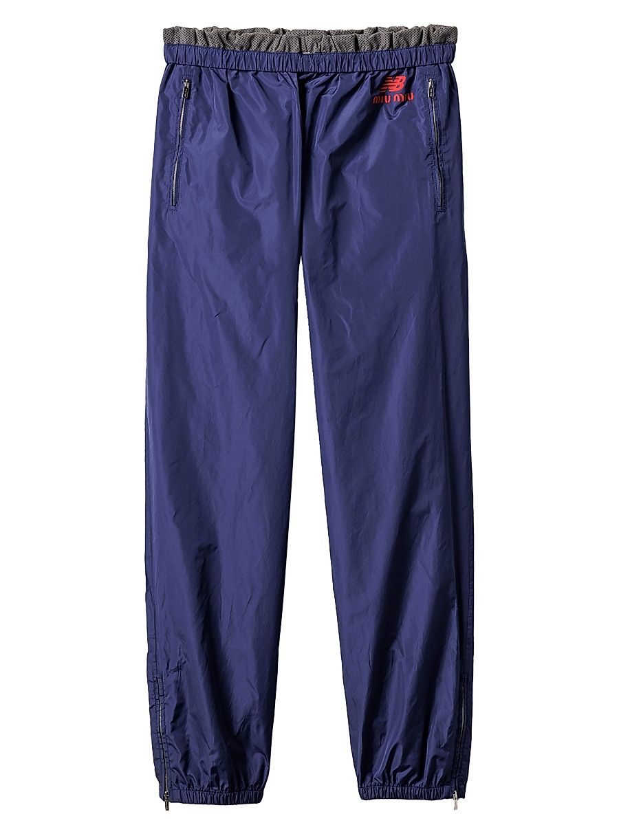 Women's New Balance X Miu Miu with Coco Gauff Technical Poplin Joggers - Blue - Size 8