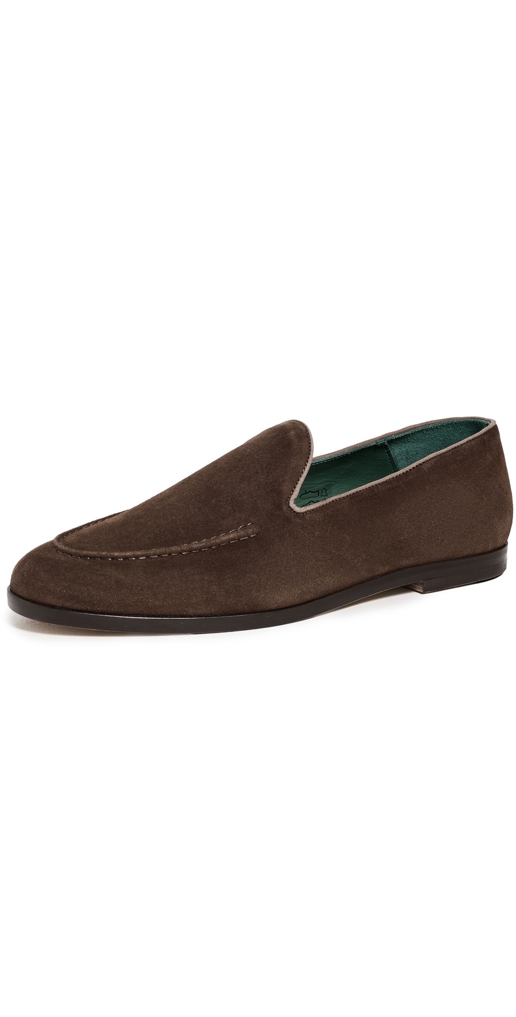 Vinny's Marcel Suede Loafers Dark Brown Suede 40