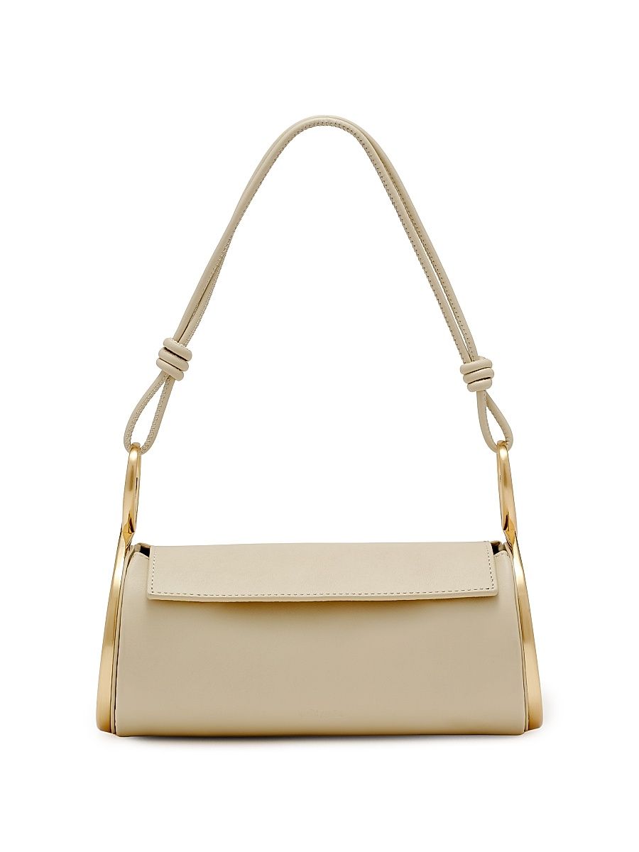 Women's Dahlia Leather Shoulder Bag - Off White