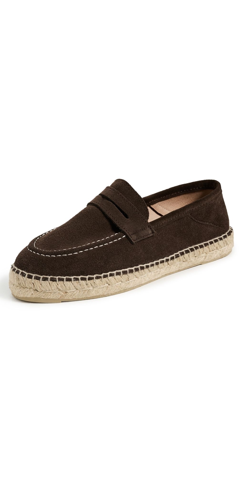 Manebi Espadrilles Loafers Cocoa 36