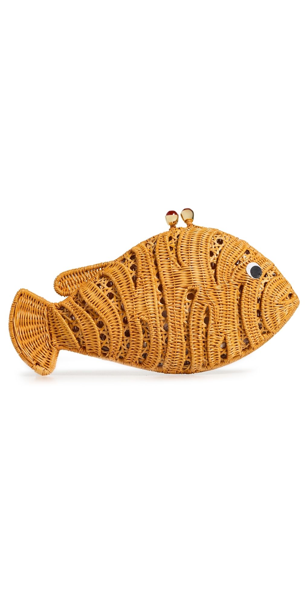 Serpui Robin Fish Clutch Lt Honey One Size