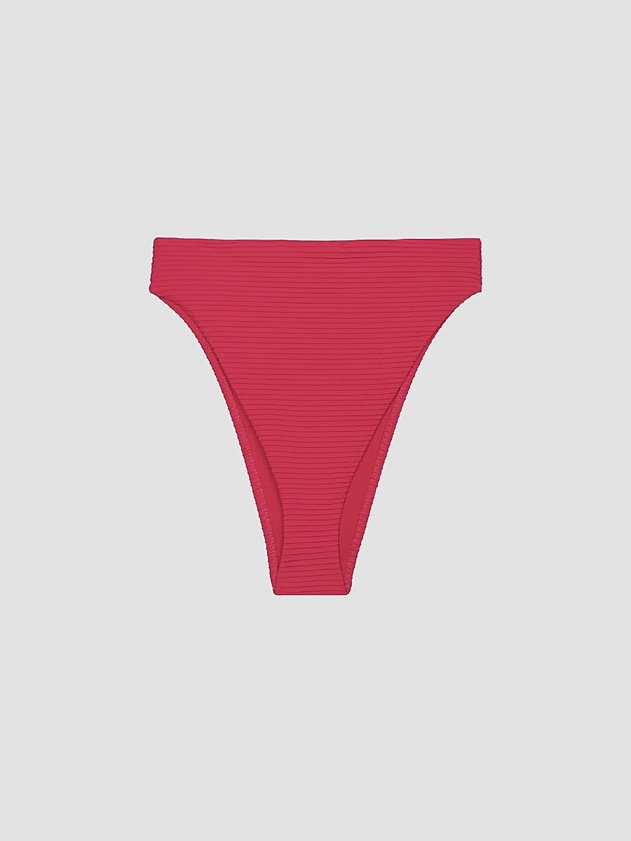 ViX by Paula Hermanny Women's Gigi Hot Pants Bikini Bottom - Red - Size XL