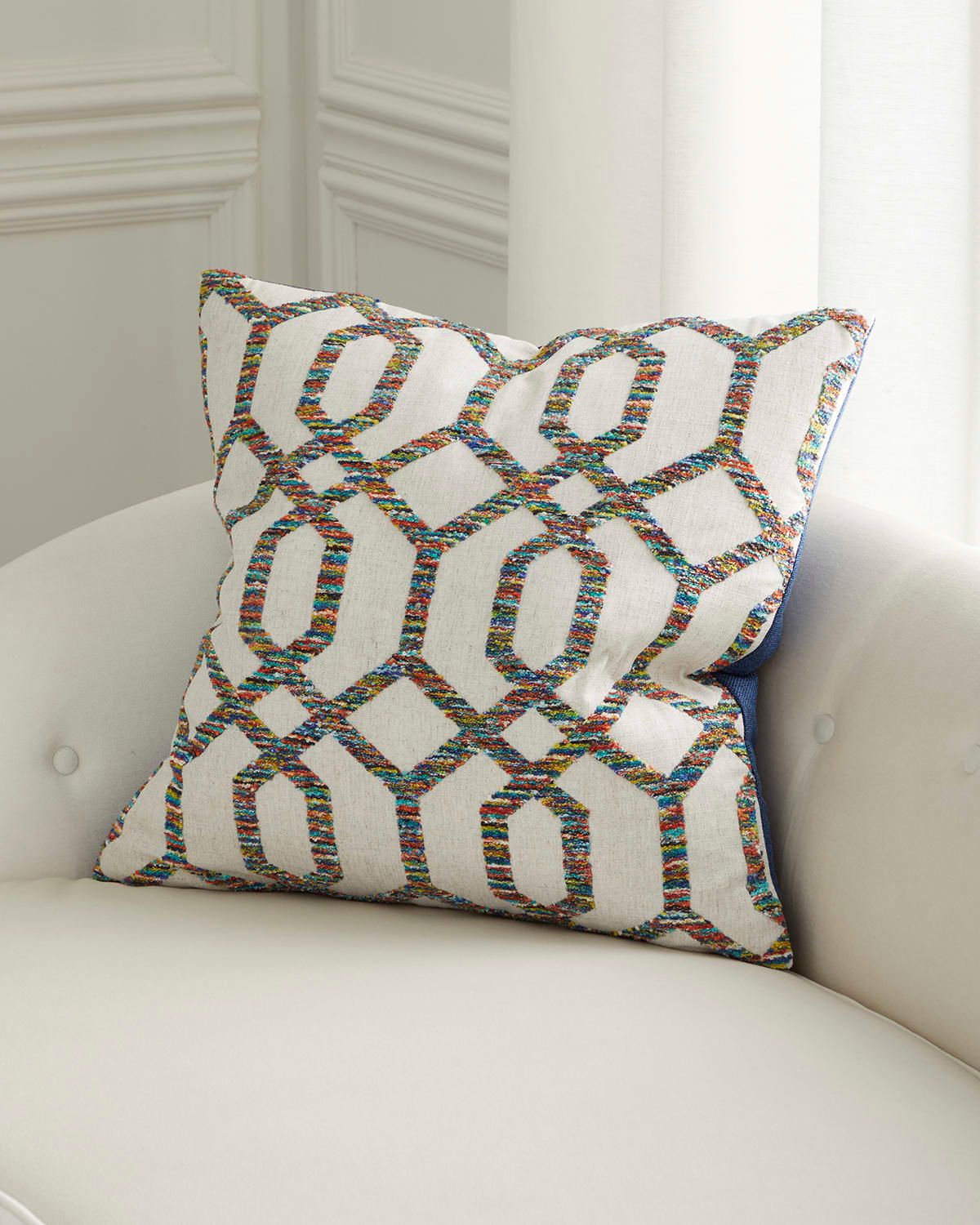 Deviation Throw Pillow