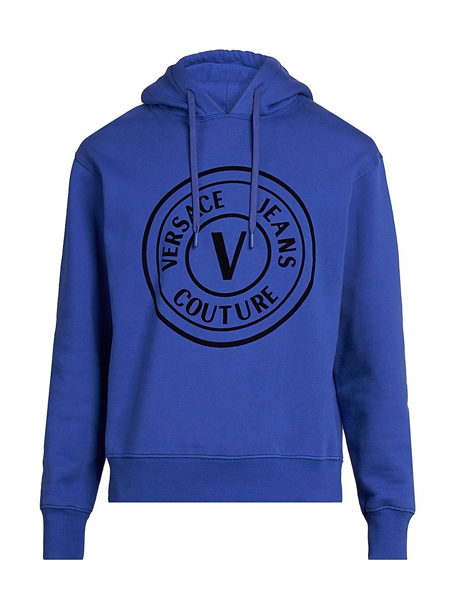 Men's Classic Logo Hoodie - Blue - Size XXL